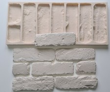 Brick Slips Silicone Mould Old
