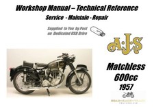 AJS Matchless 600cc Service