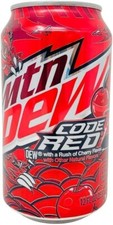 Mountain Dew  Code Red Cherry