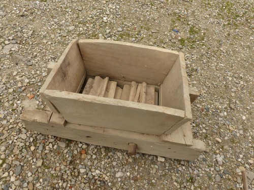 Antique grinder apples wooden - antique,