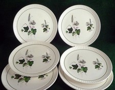 Six 1950s royal worcester - six,
