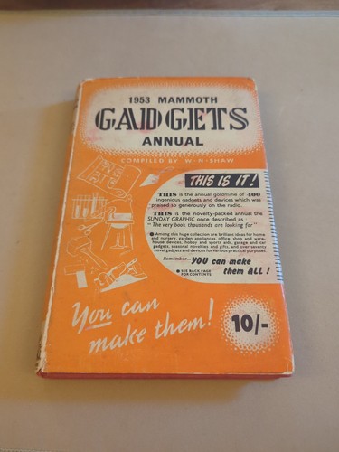 Vintage retro book 1953 - retro,