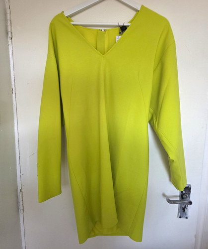 Karen millen yellow shift - karen,