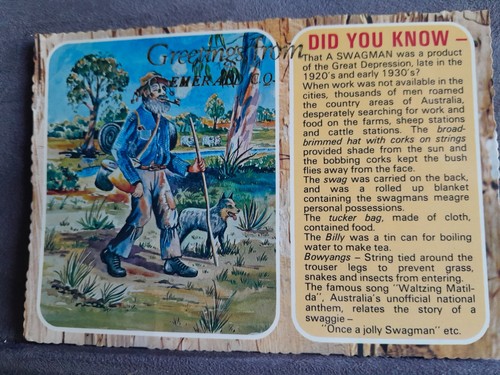 Swagman australia card - australia, 34649