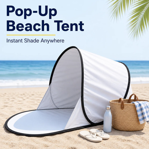Portable pop beach tent uv - portable,