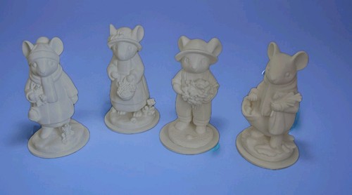 Country style paintable model - country,