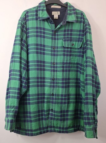 Bean fleece lined green - l.l.,