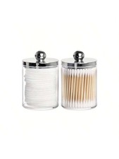 2pc Qtip Holder Dispenser with