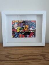 Romero Britto Latin Celebration Framed Pop Art Print Abstract