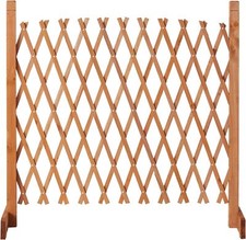 Easylife Solid Wood Expanding Fence | Mobile and Movable Fence | Gardeners & Pet