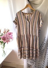 Next Striped Linen Blend