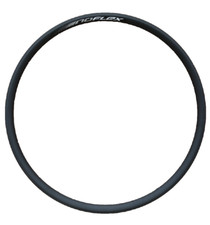 Bike Rim Black Alloy 700c 28 Hole Tubeless Ready Road Bicycle Rims Disc Only
