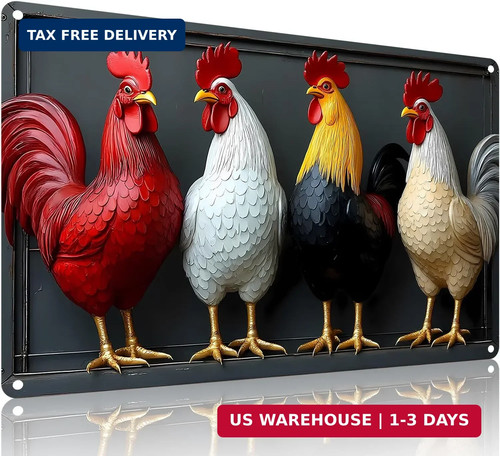 Chicken gifts rooster décor - chicken,