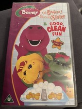Rare Double vhs Barney the