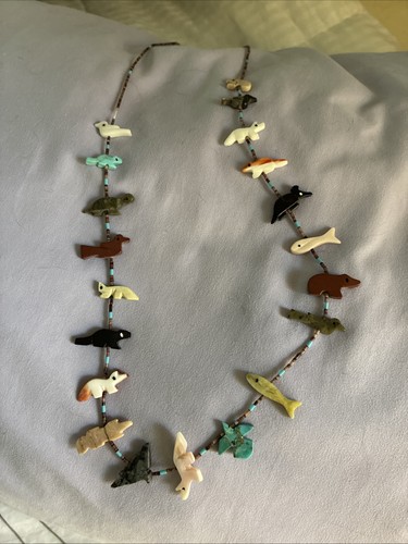 Vtg navajo zuni fetish hand - 20,