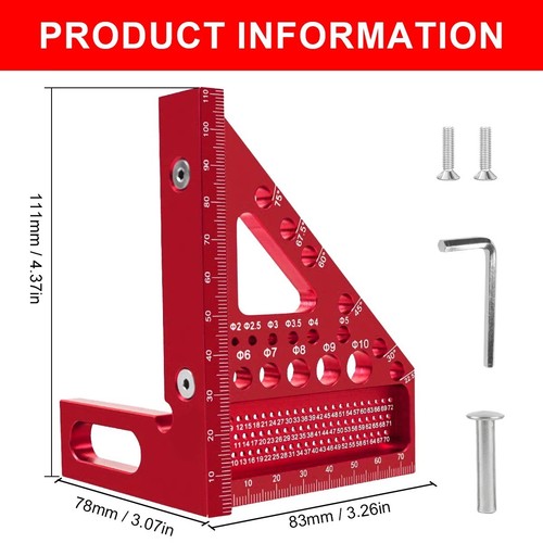 Angle ruler measuring tool - ruler,