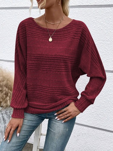 Womens batwing sleeves - sleeves, ribbed