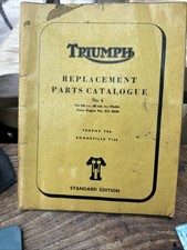 TRIUMPH TROPHY TR6 / BONNEVILLE T120 650 TWINS - TRIUMPH PARTS CATALOGUE 1967