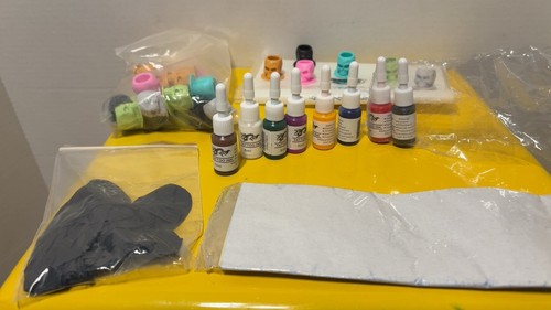 Tattoo ink colorful - ink, pigment