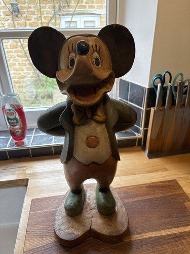 Mickey mouse wooden - wooden, (wood)
