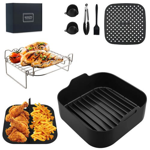 8pcs square silicone - square,