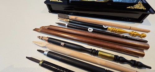 Arabic calligraphy reed - arabic, pen