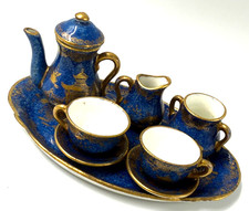 Antique Rare Miniature Tea Set
