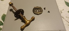 Antique Brass Safe Handle And
