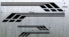 4 X MOTORHOME VINYL GRAPHICS STICKERS DECALS STRIPES CAMPER VAN 