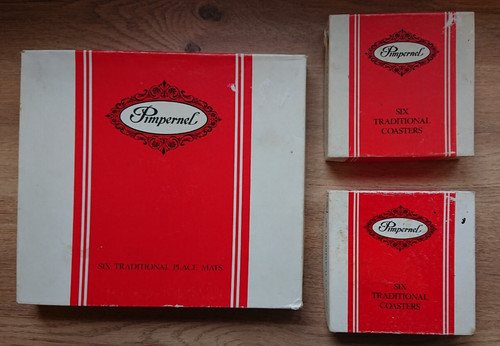 Pimpernel table placemats - pimpernel, and