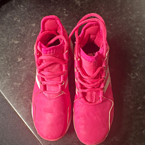 Adidas pink white - adidas, lace-up