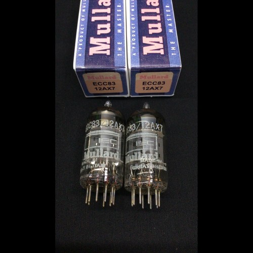Matched pair mullard 12ax7 - pair,