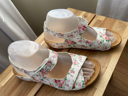 Pavers womens slingback floral - slingback,