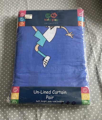 Curtains boys football design - curtains,