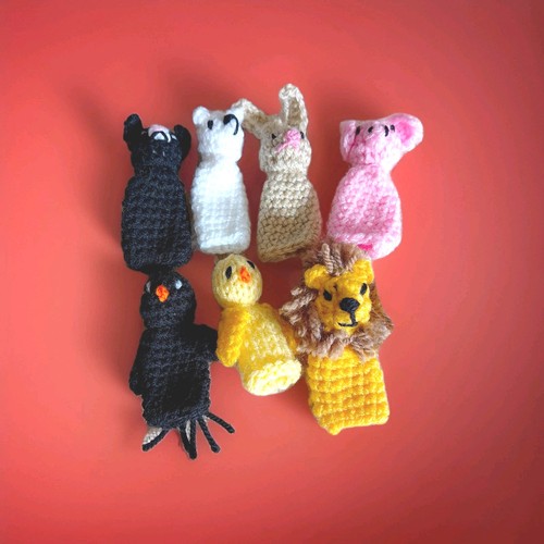 Handmade woollen finger - 7,