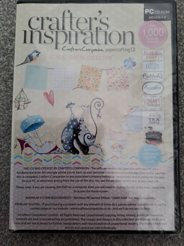 Crafter inspiration rom - inspiration, cd-rom