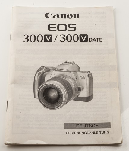 User manual canon eos 300v - user,