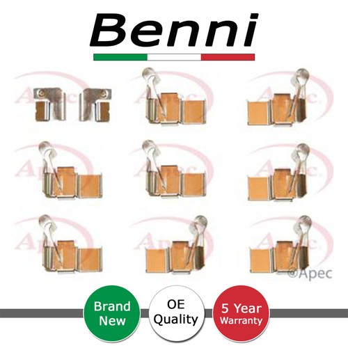 Brake pads fitting kit front - pads,