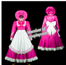 Sissy maid pvc dress lockable