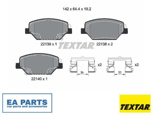 Brake pad set disc - brake,
