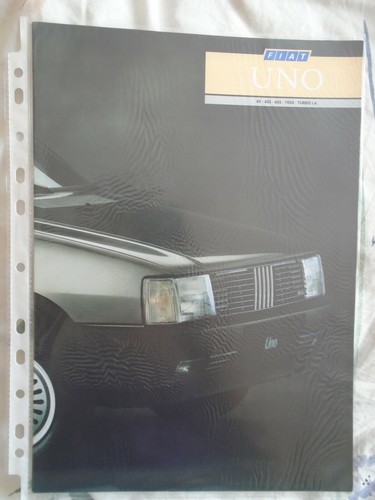 Fiat uno range brochure may - fiat,