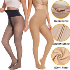 Women Fleece Lined Pantyhose