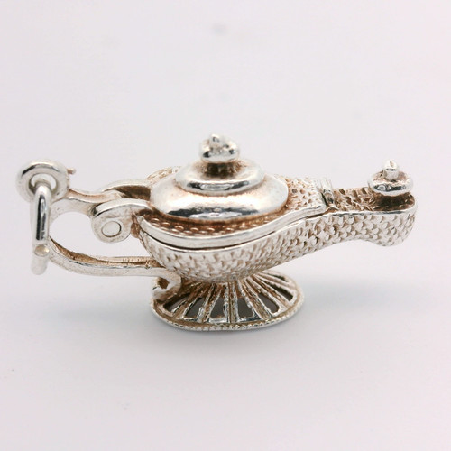 Sterling silver opening genie - opening,