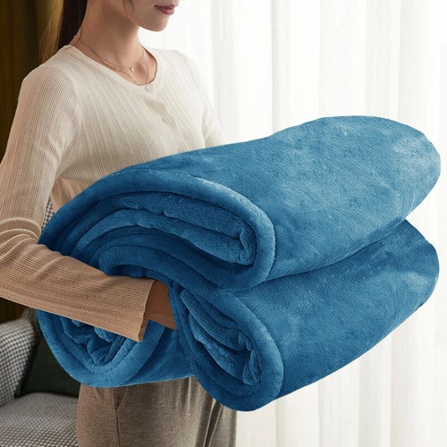 Fleece blanket large bed sofa - fleece,