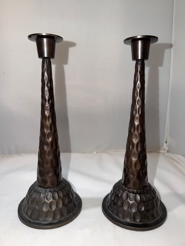 Bronze hammered cast - hammered, iron