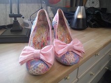 Pair Ladies Court Shoes by
