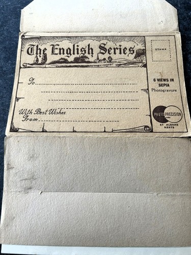 Vintage tewkesbury lettercard - tewkesbury,