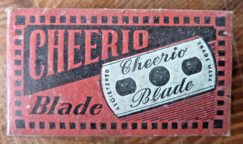 Unused box cheerio razor - unused, of