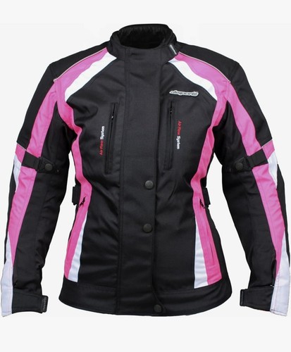 Ladies pink black motorcycle - ladies,