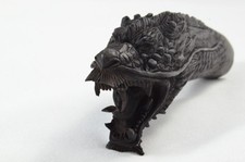 Hand Carved Black Dragon